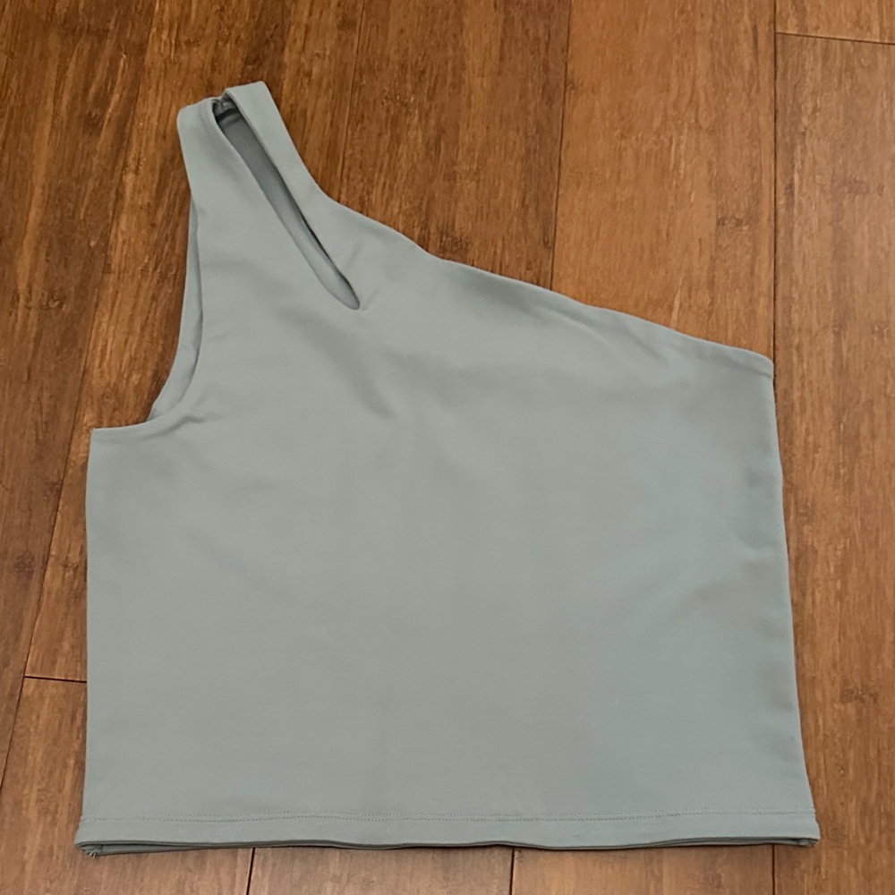 Abercrombie One-Shoulder Tank with Cutout